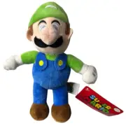 Mini Luigi Plush Super Mario Bros - Official Nintendo Product (NEW)