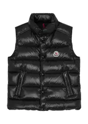 Moncler Kids Tib Quilted Shell Gilet (8-10 Years) - Black 8 years