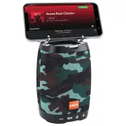 Laser Bluetooth Speaker with Phone Holder - Camo