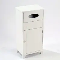 在飛比找蝦皮購物優惠-實木 歐式古典 收納櫃 垃圾桶 置物箱 收納箱 多功能收納垃