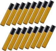 DONFAMDS 20pcs Glass Essential Oil Roller Bottles Refillable Perfume Containers for Travel Leak with Tight Fitting Lids Portable Compact for Daily Use