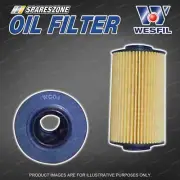 Wesfil Oil Filter for Saab 9-3 2.8L V6 24V DOHC MPFI Petrol 02/05-12/10 (for: Saab)