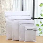 4Pcs Mesh Laundry Bags for Delicates with Non Rust Zipper Mesh Wash Bag Travel S