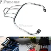 For Vespa GTS 300 GTS-300 Scooter Book Shelf Rack Rear Luggage Rack Bag Chrome