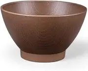 J-Kitchens φ115 Western Ball, Olive Brown, 4.5 x 4.5 x 2.8 inches (11.5 x 11.5 x 7 cm), Heat Resistant ABS Resin, Made in Japan, Dishwasher Safe