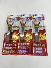 New Pez Dispenser Pokemon Eevee Exp. 10/08/29 3 PACK