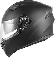 Motorcycle Hat for Men,Double Visor Full Face Snowmobile Hat | Multifunctional Mountain Bikes Hat for Motorcycles, Scooters, Mopeds