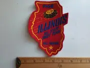 *1968 ILLINOIS STATE SKEET ALL GAUGE GUN RIFLE SHOOTING AWARD ISSA PATCH CREST *