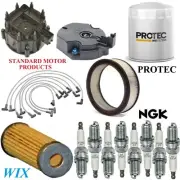 Tune Up Kit Filters Cap Wire Spark Plugs For CHEVROLET BEL AIR V8 6.6L 1975 (for: Chevrolet)