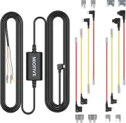 Dash Cam Hardwire Kit, 11.5Ft Micro USB Hard Wire Kit for Dashcam Converts 12V-