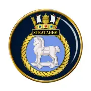 HMS Stratagem, Royal Navy Pin Badge