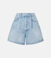 [Agolde] Agolde Rhoda high-rise denim shorts M blue