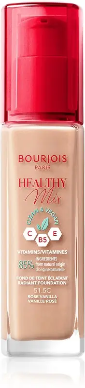Bourjois Healthy Mix Foundation Radiant 515-Rose Vanilla 30 ml