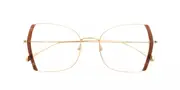 Kaleos Kelly Titanium C3 Men's Glasses Gold Size 53 - Private Health Rebate - Blue Light Block Available