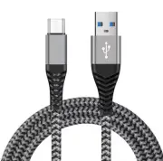 Braided USB C Type C to USB A Charger Cable Charging Data Cord For Android Apple