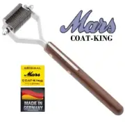 MARS COAT KING STRIPPER 26 Blade STRIPPING RAKE Tool Dog Cat Undercoat Hair Comb