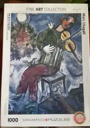 Eurographics The Blue Violinist Marc Chagall 1000 Piece Jigsaw Puzzle