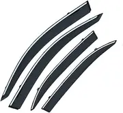 FUWKAIZS Compatible for Toyota Corolla ALTIS Sedan E210 2019 2020 Car Styling Smoke Window Sun Rain Visor Deflector Guard Accessories 4PC