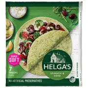 Helga's Wraps Spinach & Herb 7 pack