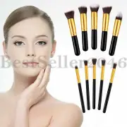 10pcs Makeup Brushes Set Cosmetic Foundation Blending Blush Eyeliner Face Powder
