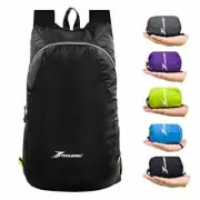 YOULERBU Lightweight Packable Backpack, Men Women grey