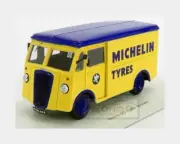 1:43 Spark Morris Pv Van Michelin 1948 Yellow Blue S6001 Model
