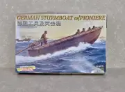 German Sturmboat w/Pioniere, 1:35 Scale Model Kit 1/35 by Shanghi Dragon