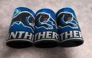 stubby cooler - set of 3 - NRL Penrith Panthers - no base/slipover