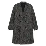 [Tagliatore] Tagliatore-Cappotti Nero Bianco-Uomo 48 IT