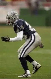 Kevin Smith of the Dallas Cowboys in action 1998 Old Photo