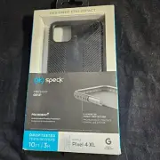 Speck Presidio Grip Google Pixel 4 XL Drop Case Black Non Slip (13748-49
