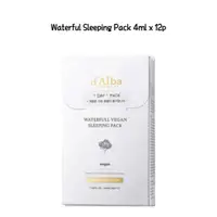 在飛比找蝦皮購物優惠-[D'alba] 水潤睡眠面膜 4ml x 12p no.6