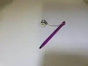 NEW Purple/Indigo Stylus with Daisy Flower Charm for Nintendo DSi XL Console #C4