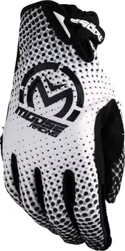 Moose Offroad SX1 S25, gloves , color: White/Black , size: L
