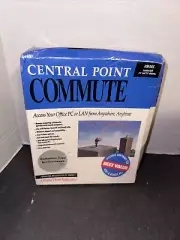 Central Point Commute For DOS both. 5 1/4” And 3 1/2” Diskettes New Big Box PC