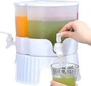 Juice Dispenser for Fridge | Refrigerator Water Pitcher Cold Drink Storage,Leakproof Juice Tea Dispenser with Large Capacity for Milk Wine Lemonade Easy Access