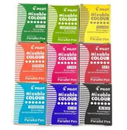 Pilot Ink Cartridges IC-P3 for Parallel Fountain Calligraphy Pen - in 9 Colours