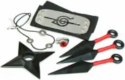 Naruto Ninja Uchiha Itachi Headband Sasuke Konoha Shuriken Cosplay Toys K8D V7F8