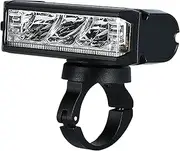 Bike Headlight, Waterproof Safety Light, 1000 Lumens Rechargeable Headlamp, 4 Lighting Modes, Design, Ideal for Road Cycling, Battery: 2000mAh