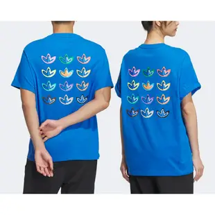 Adidas VDAY Tee SS 1 IK8652 男女 短袖 上衣 T恤 情人節 情侶穿搭 棉質 愛迪達 藍