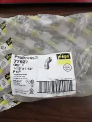 Viega Propress 1-1/2" x 1-1/2" Zero Lead Copper 45° Elbow #77627 P x P
