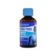 DuroTuss Chesty Cough Liquid 6 Yrs clears chest congestion gluten lactose free