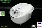 TOYO Fuzzy Logic Multi-Function Rice Cooker LED Display (10 Cups/1.8L) Brand New