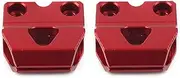 2Pcs Red Motorcycle Brake Line Hose Clamp Holder Aluminum XR400 CRM250AR CRF450R CR80R CRF250F Brake Cable Line Hose Clamps
