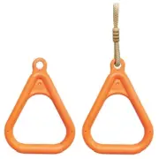 Pull Up Rings for Exercise Strength Training Hanging Straps Rings Indoor Fitness