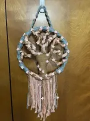 Handmade Macrame Tree of life Wall Hanging. One Of A Kind! Beautiful!