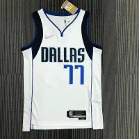 在飛比找蝦皮購物優惠-全新 NBA 男子籃球球衣達拉斯小牛隊 #77 Luka D