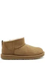 Ugg Kids Classic Ultra Mini Suede Ankle Boots - Brown - US3 (IT34/ UK2 Kids) US3 (IT34/ UK2 KIDS)
