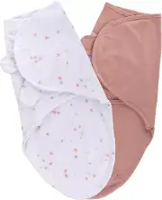 Ely's & Co. Baby Swaddle Blanket - 2 Pack Cotton Swaddle Blanket - Newborn Sw...