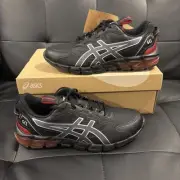 ASICS Gel Quantum 90 Black Red Size 7M SKU #1201A064-006